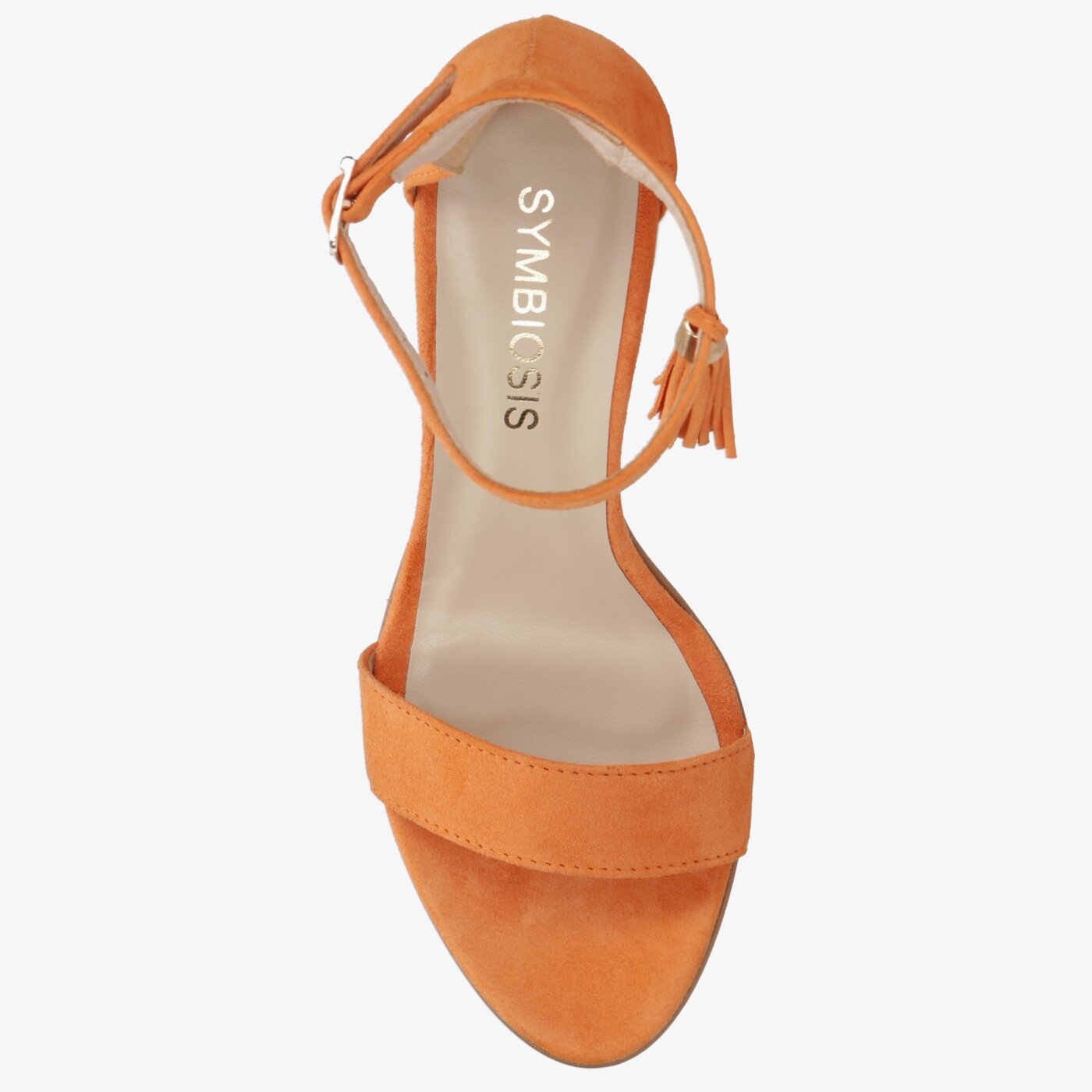 Damskie szpilki / czółenka SYMBIOSIS SANDALS BLANCA syws122004 kolor pomarańczowy