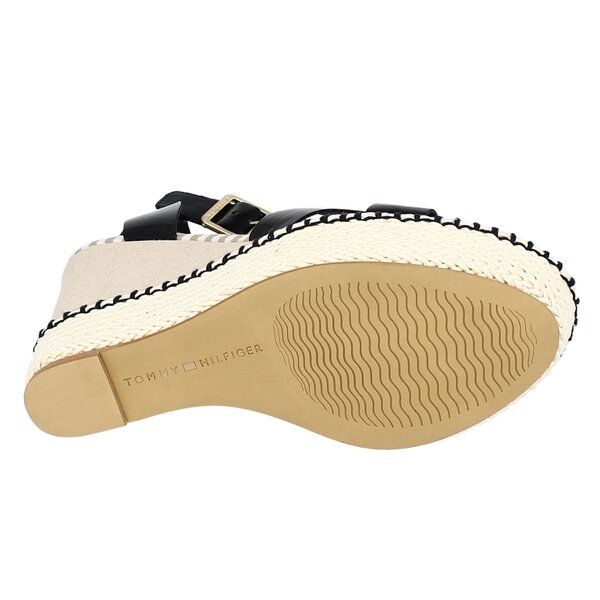 Damskie sandały TOMMY HILFIGER ESTELLE 1  fw56815826403 kolor czarny