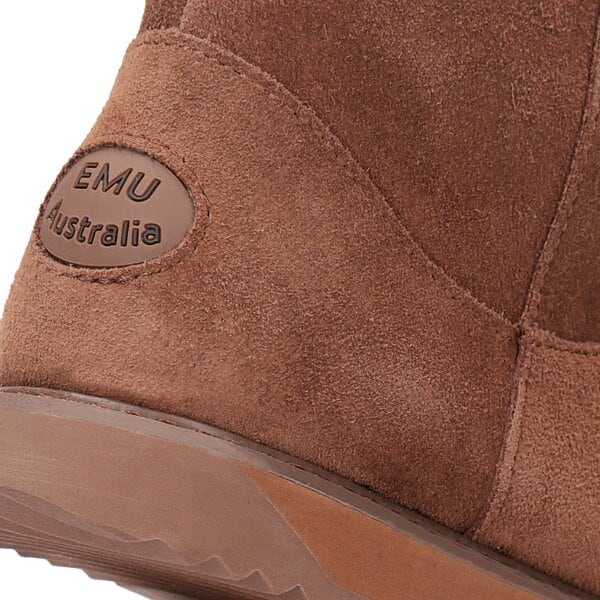 Damskie botki / sztyblety EMU PATERSON CLASSIC MINI OAK w11619oak kolor brązowy