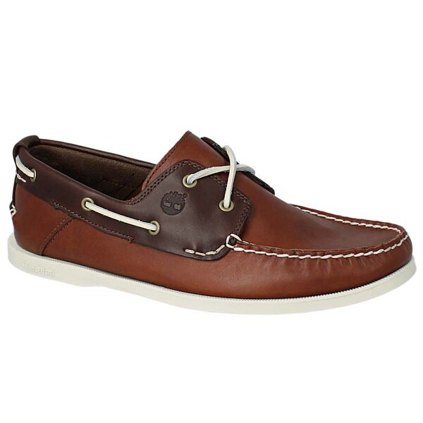 Męskie mokasyny TIMBERLAND HERITAGE CW BOAT 2 EYE a13he kolor brązowy
