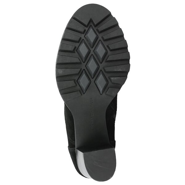 Damskie botki / sztyblety TOMMY HILFIGER ISABELLA 18B fw0fw01537990 kolor czarny