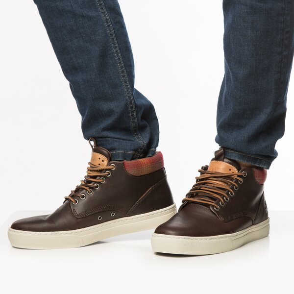 Męskie buty za kostkę TIMBERLAND 2.0 CUPSOLE CHUKKA 2137b kolor brązowy