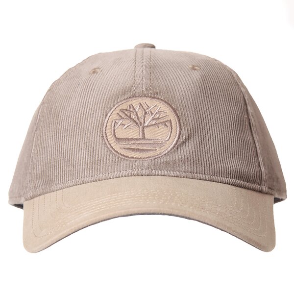 Męska czapka z daszkiem TIMBERLAND CZAPKA CORD BASEBALL CAP j1788083 kolor beżowy