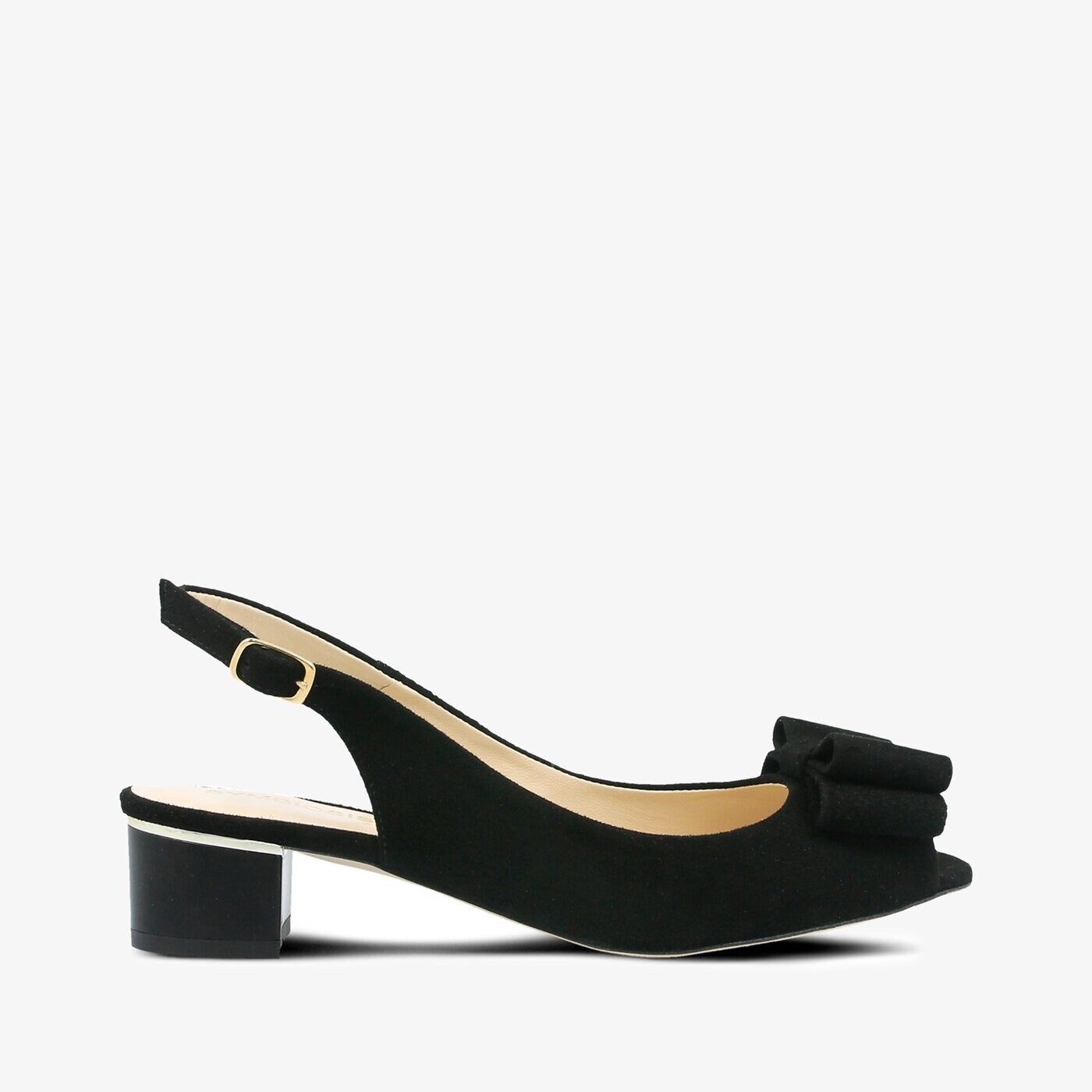 Damskie sandały SYMBIOSIS AURORA SANDAŁY CZARNE 928002 kolor czarny