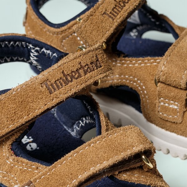 Dziecięce sandały / klapki TIMBERLAND PIERMONT H&L SANDAL a1lm8 kolor żółty