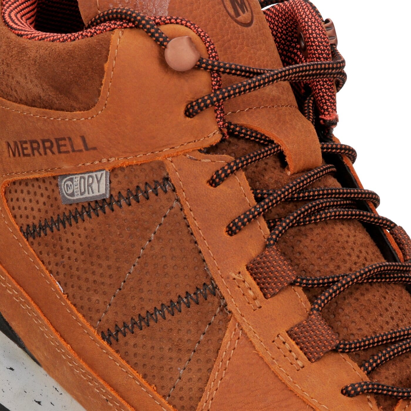 Męskie buty outdoor (trekkingowe) MERRELL BURNT ROCK j91745 kolor brązowy