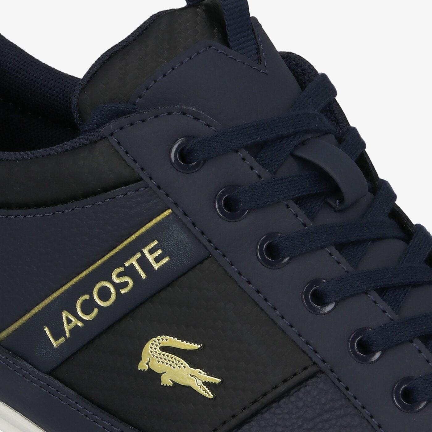 Męskie sneakersy (buty) LACOSTE CHAYMON 0120 1 CMA 740cma0043nb0 kolor granatowy