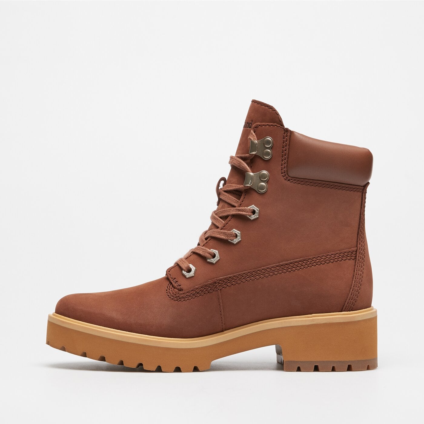 Damskie trapery TIMBERLAND CARNABY COOL MID LACE UP BOOT tb0a2ct5em51 kolor brązowy