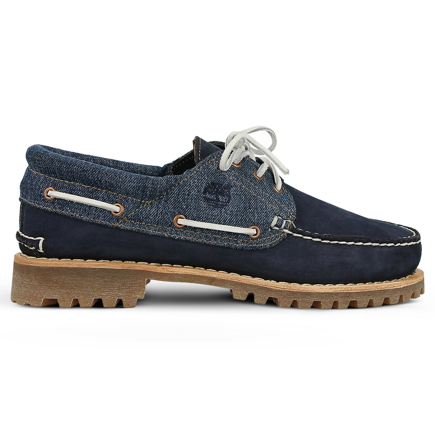 Męskie mokasyny TIMBERLAND AUTHENTICS 3 EYE F/ L LUG a1fk2 kolor granatowy