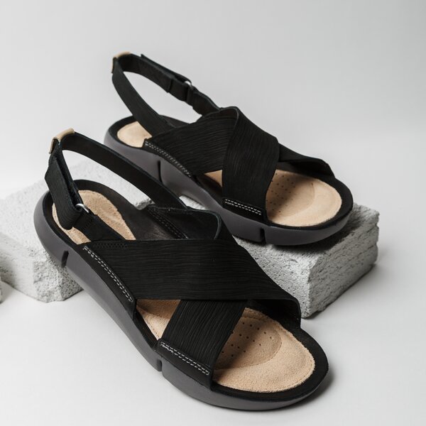 Damskie sandały CLARKS TRI CHLOE 26131276 kolor czarny