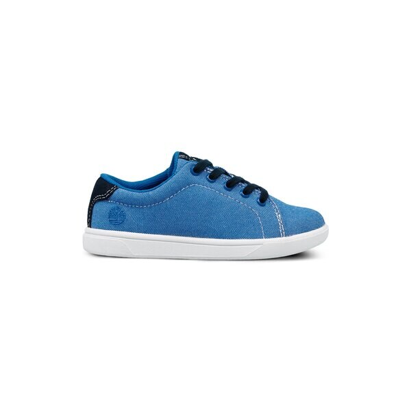 Dziecięce sneakersy (buty) TIMBERLAND GROVETON CANVAS OXFORD ca1qlx kolor niebieski