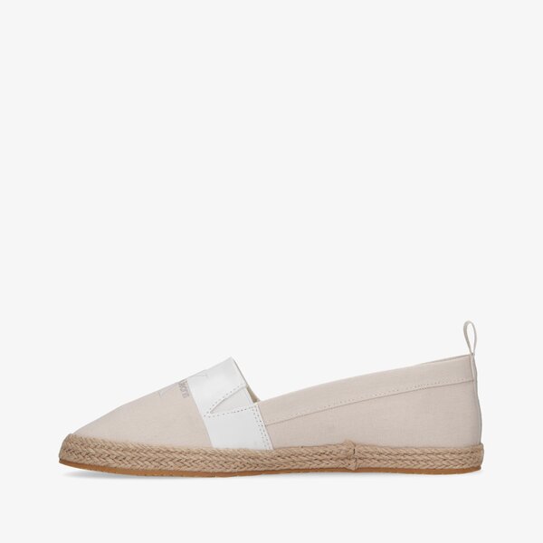 Damskie espadryle CALVIN KLEIN ESPADRILLES 1 yw0yw00576acf kolor beżowy