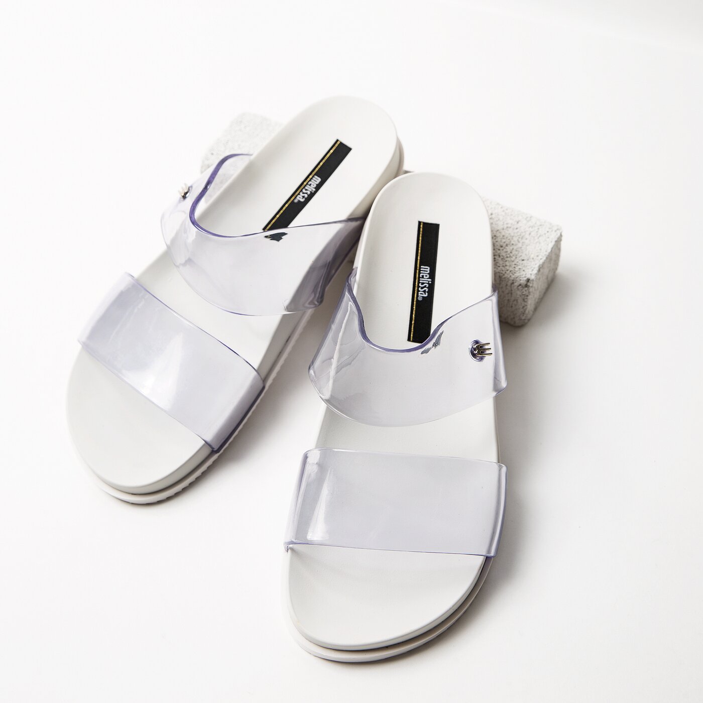 Damskie klapki MELISSA COSMIC 3161353288 kolor biały