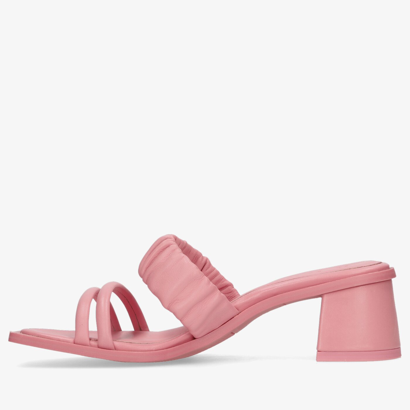 Damskie klapki TAMARIS SLIDES #2721028548# kolor różowy