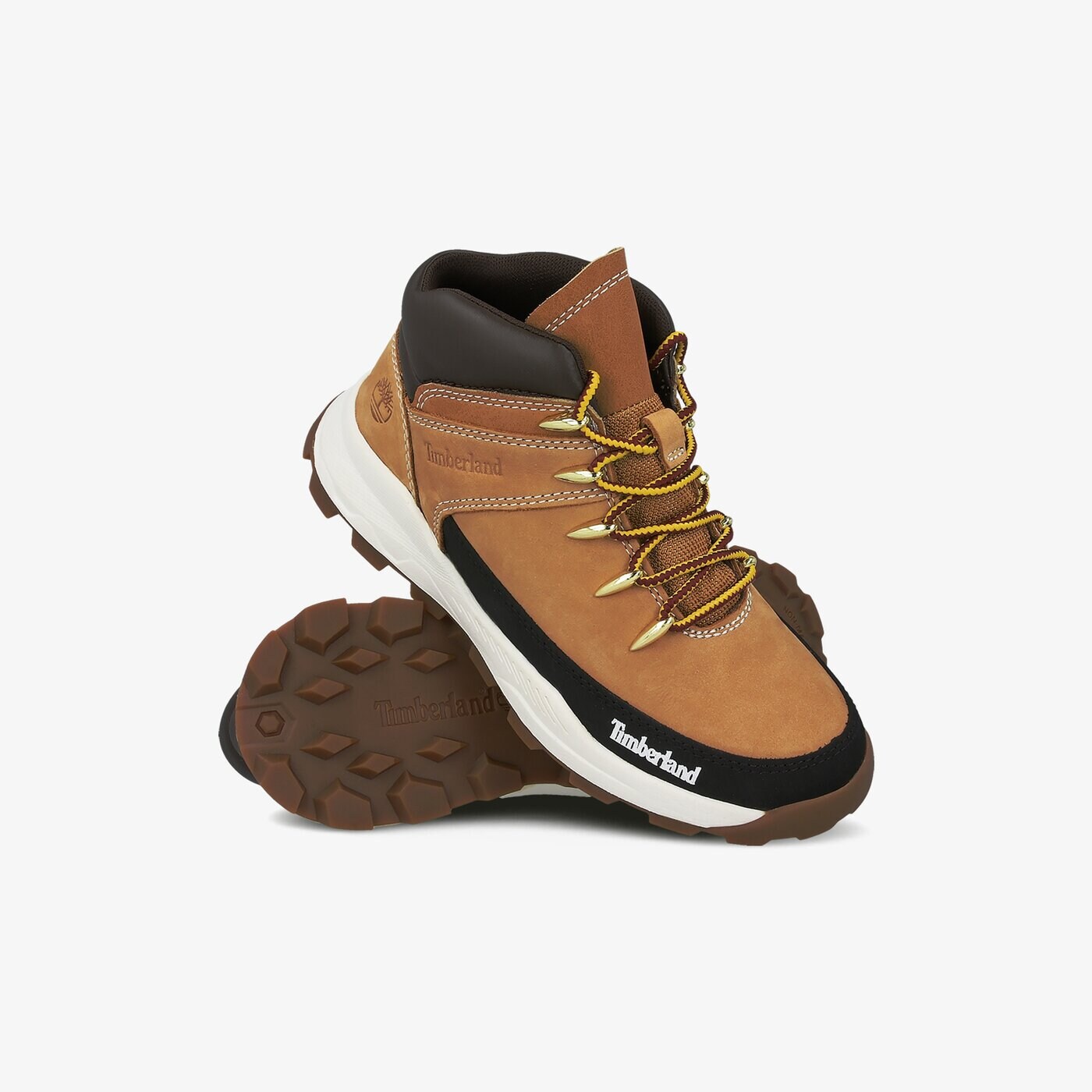 Dziecięce sneakersy (buty) TIMBERLAND BROOKLYN EURO SPRINT TD tb0a424p2311 kolor żółty