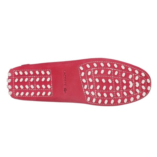 Damskie mokasyny i półbuty LACOSTE CONCOURS 5 727srw1216047 kolor czerwony