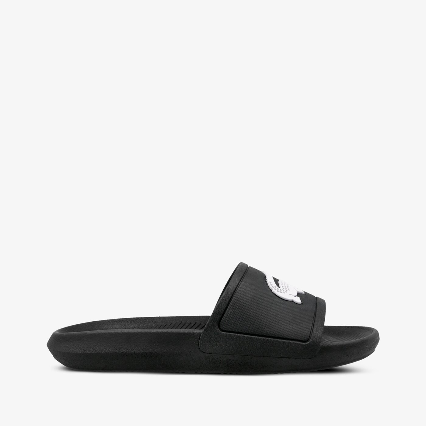 Damskie klapki LACOSTE CROCO SLIDE 119 3 CFA 737cfa0005312 kolor czarny