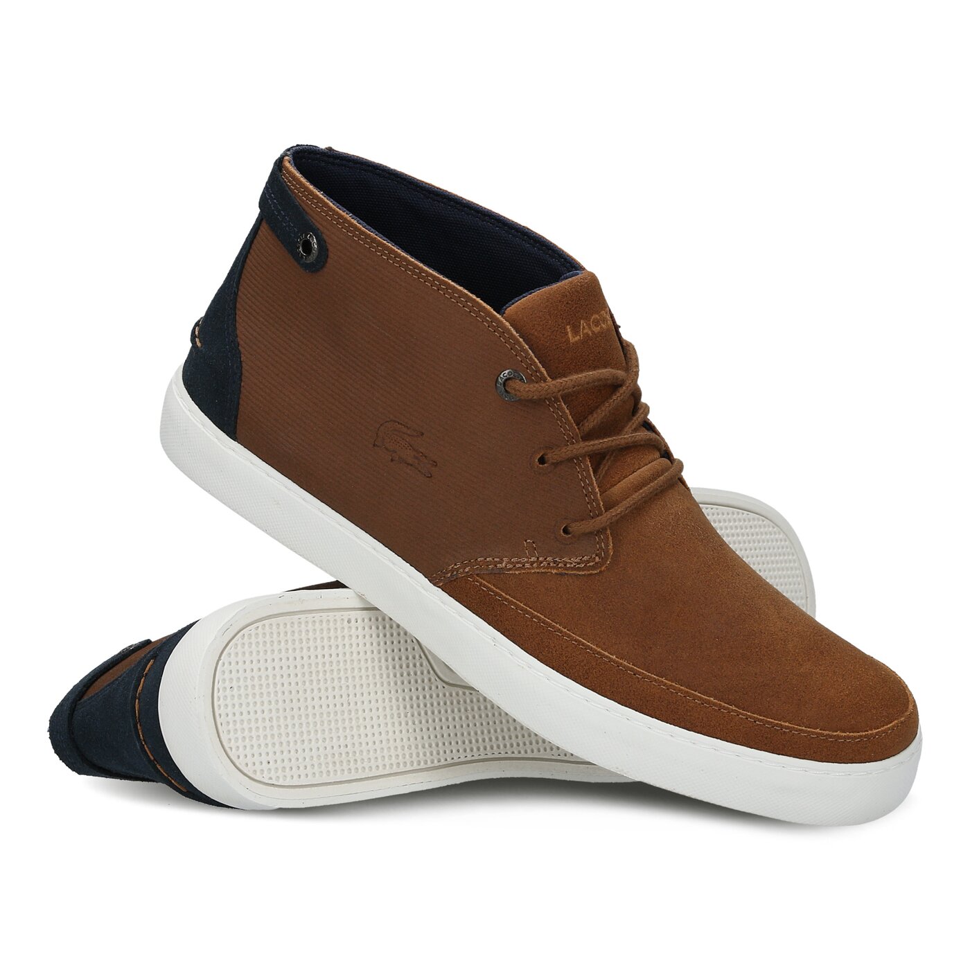 Męskie trampki LACOSTE CLAVEL M 316 1 732cam0012013 kolor brązowy