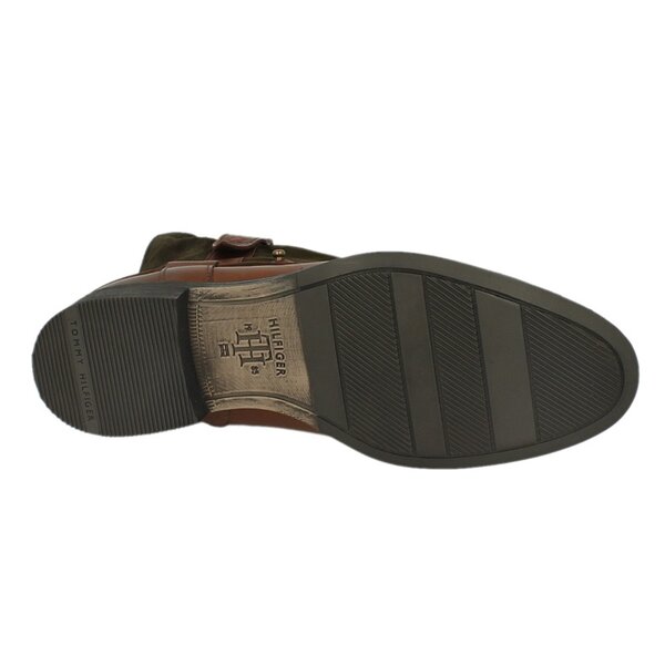 Damskie kozaki TOMMY HILFIGER HAMILTON 8 C  fw56816025310 kolor brązowy