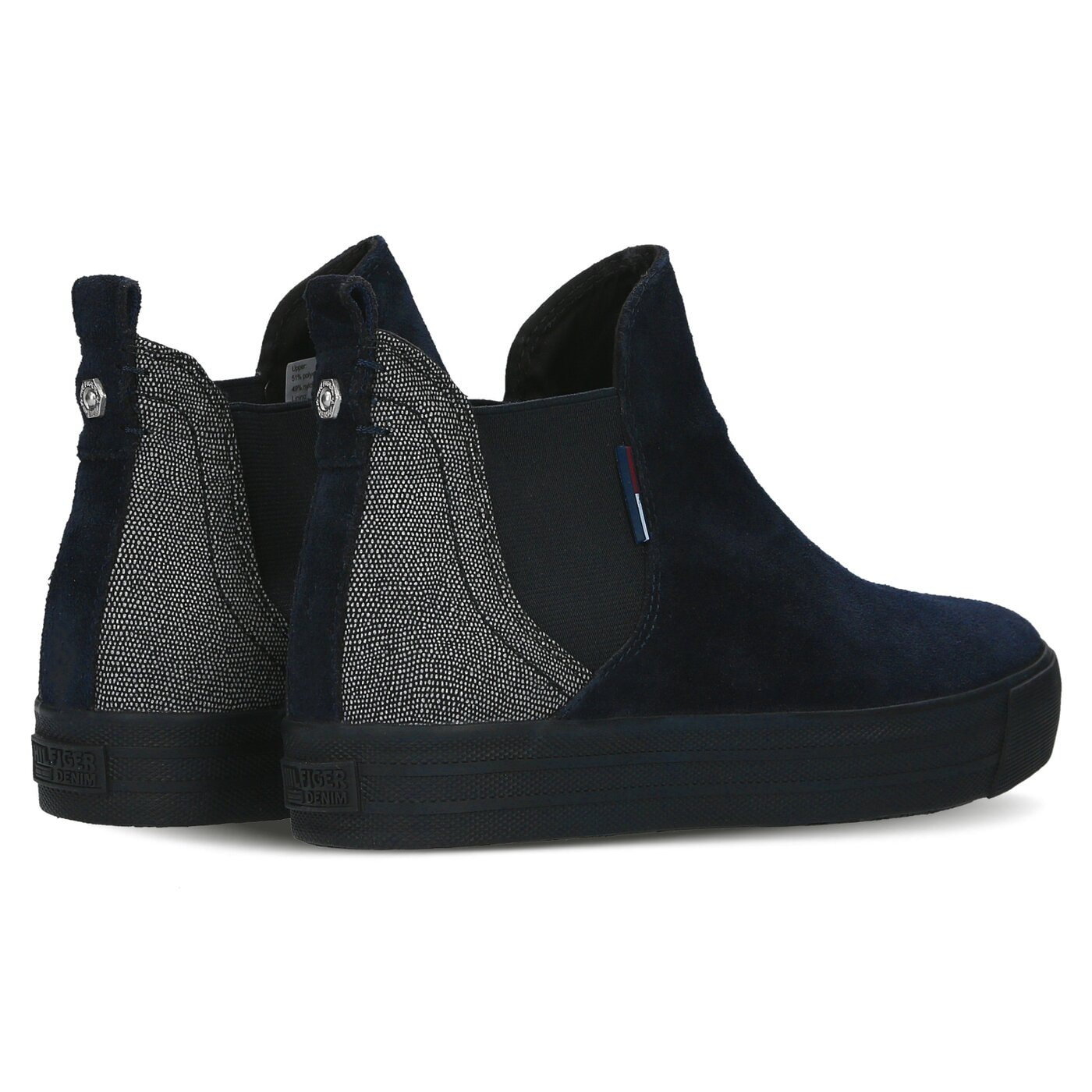 Damskie trampki TOMMY HILFIGER L1385YON 14C en56821879403 kolor granatowy