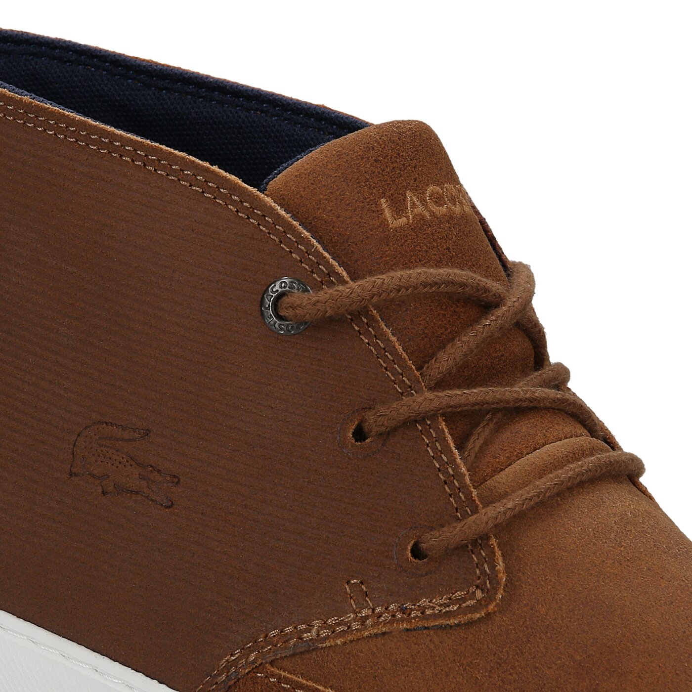 Męskie trampki LACOSTE CLAVEL M 316 1 732cam0012013 kolor brązowy