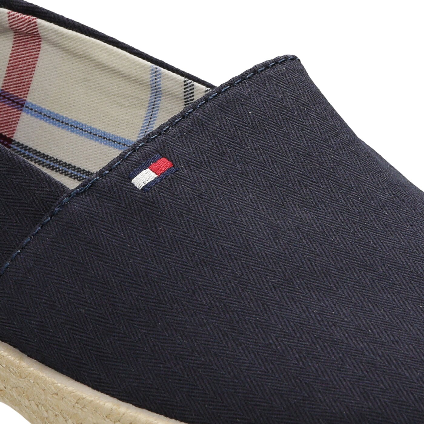 Męskie półbuty TOMMY HILFIGER EASY SUMMER SLIP ON 2D_1 fm0fm00569403 kolor granatowy