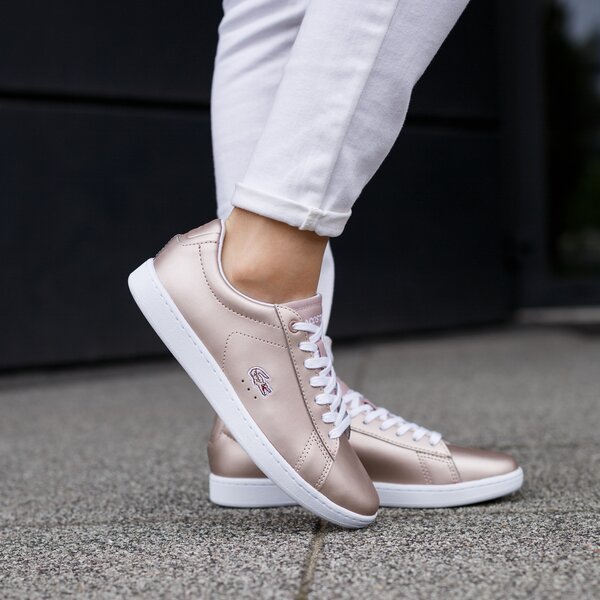 Damskie sneakersy (buty) LACOSTE CARNABY EVO 117 3 733spw101215j kolor złoty