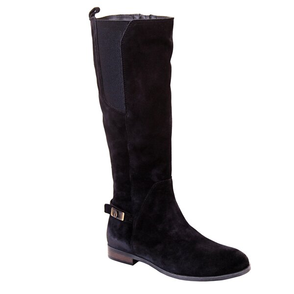 Damskie kozaki TOMMY HILFIGER BILLIE 9B  fw56817621403 kolor granatowy