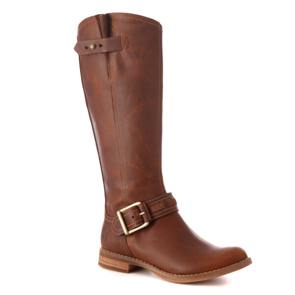 Damskie kozaki TIMBERLAND EK SAVIN HILL TALL BOOT 8548r kolor brązowy
