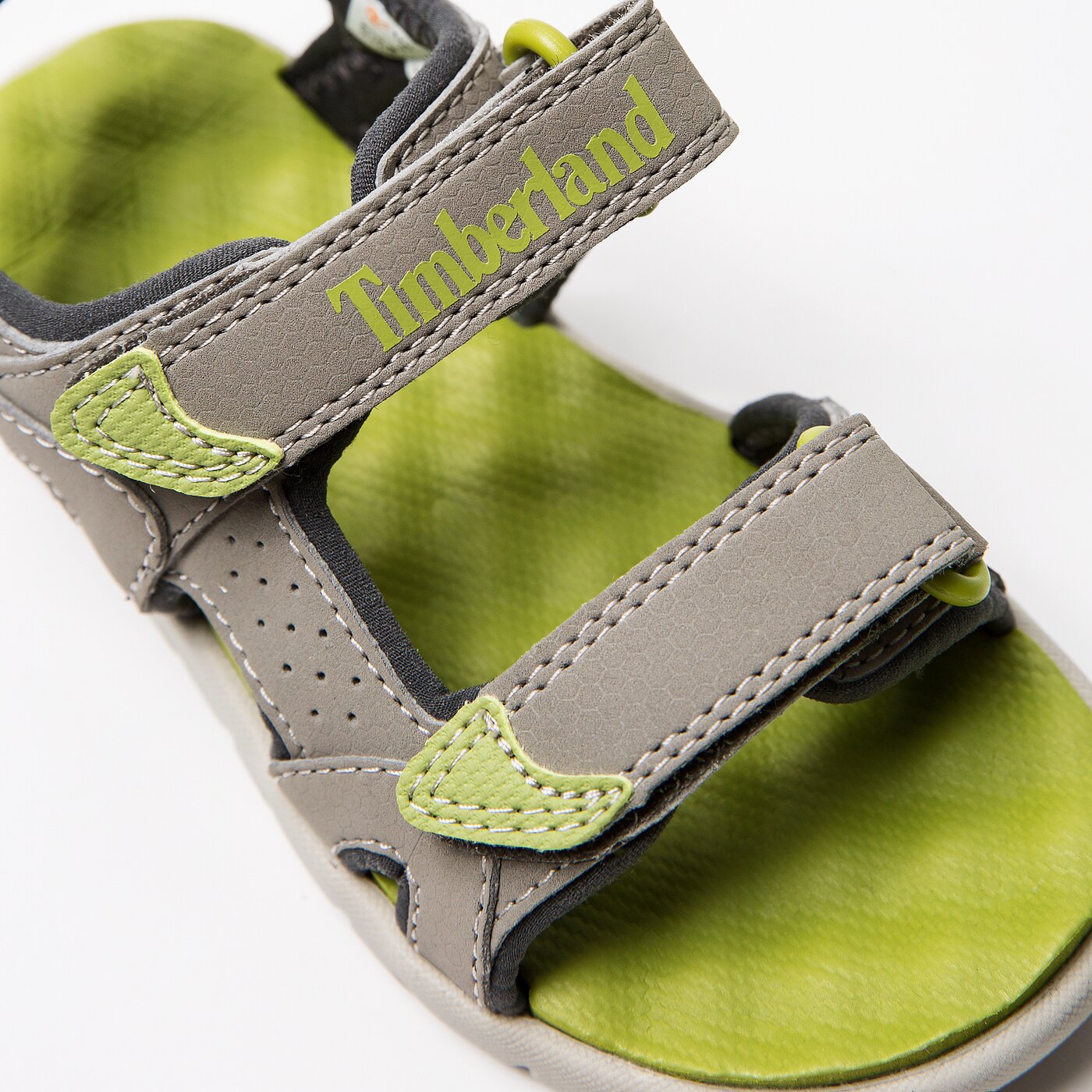 Dziecięce sandały / klapki TIMBERLAND PERKINS ROW 2-STRAP tb0a1qgh1101 kolor szary