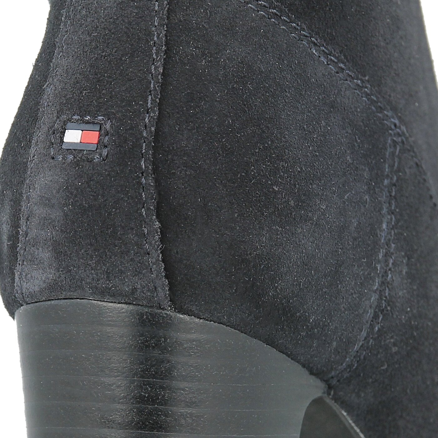 Damskie botki / sztyblety TOMMY HILFIGER ILEEN 18B1 fw0fw01797403 kolor granatowy