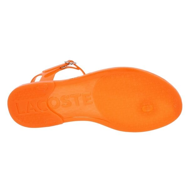 Damskie sandały LACOSTE HAMELINE 2 725srw1128099 kolor pomarańczowy