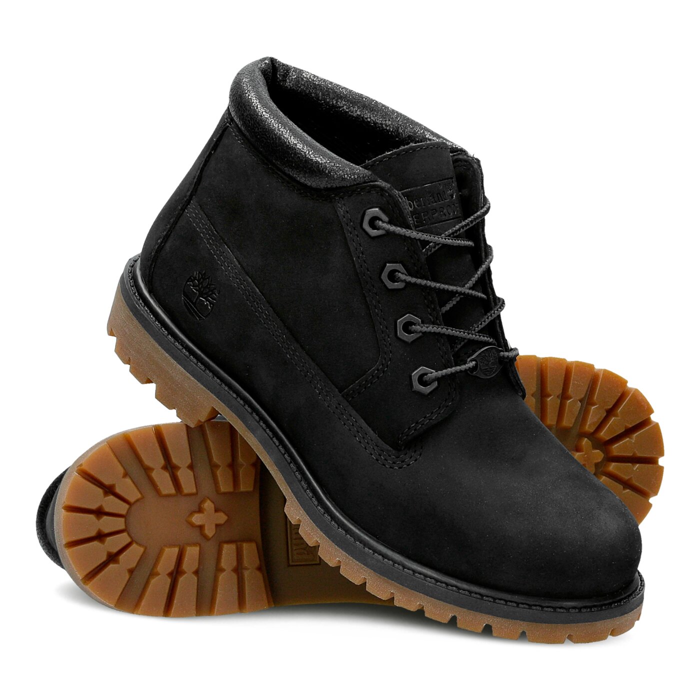 Damskie trapery TIMBERLAND NELLIE CHUKKA DOUBLE a1k9m kolor czarny