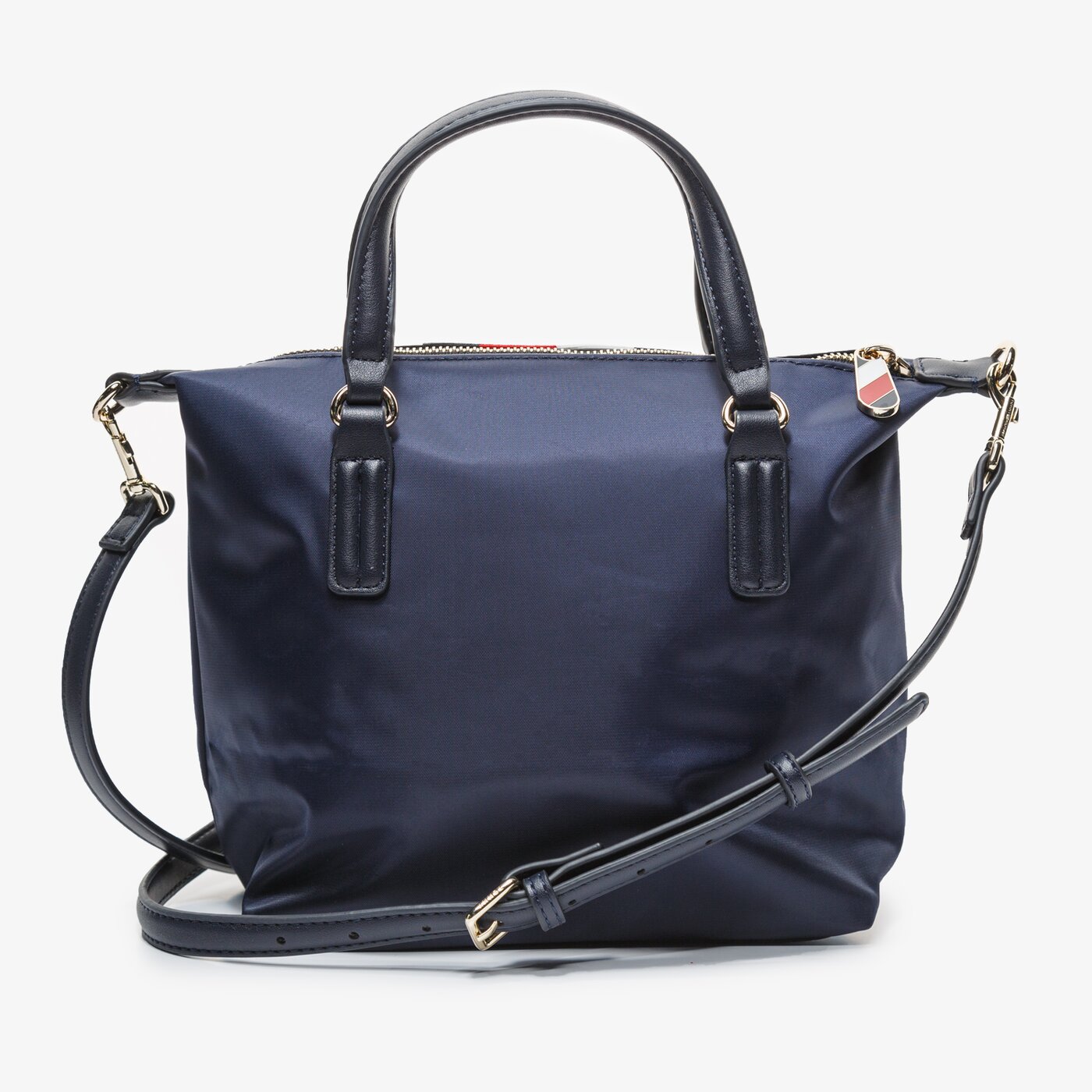 Damska torebka TOMMY HILFIGER TOREBKA POPPY SMALL TOTE CORP aw0aw083360gy kolor multicolor