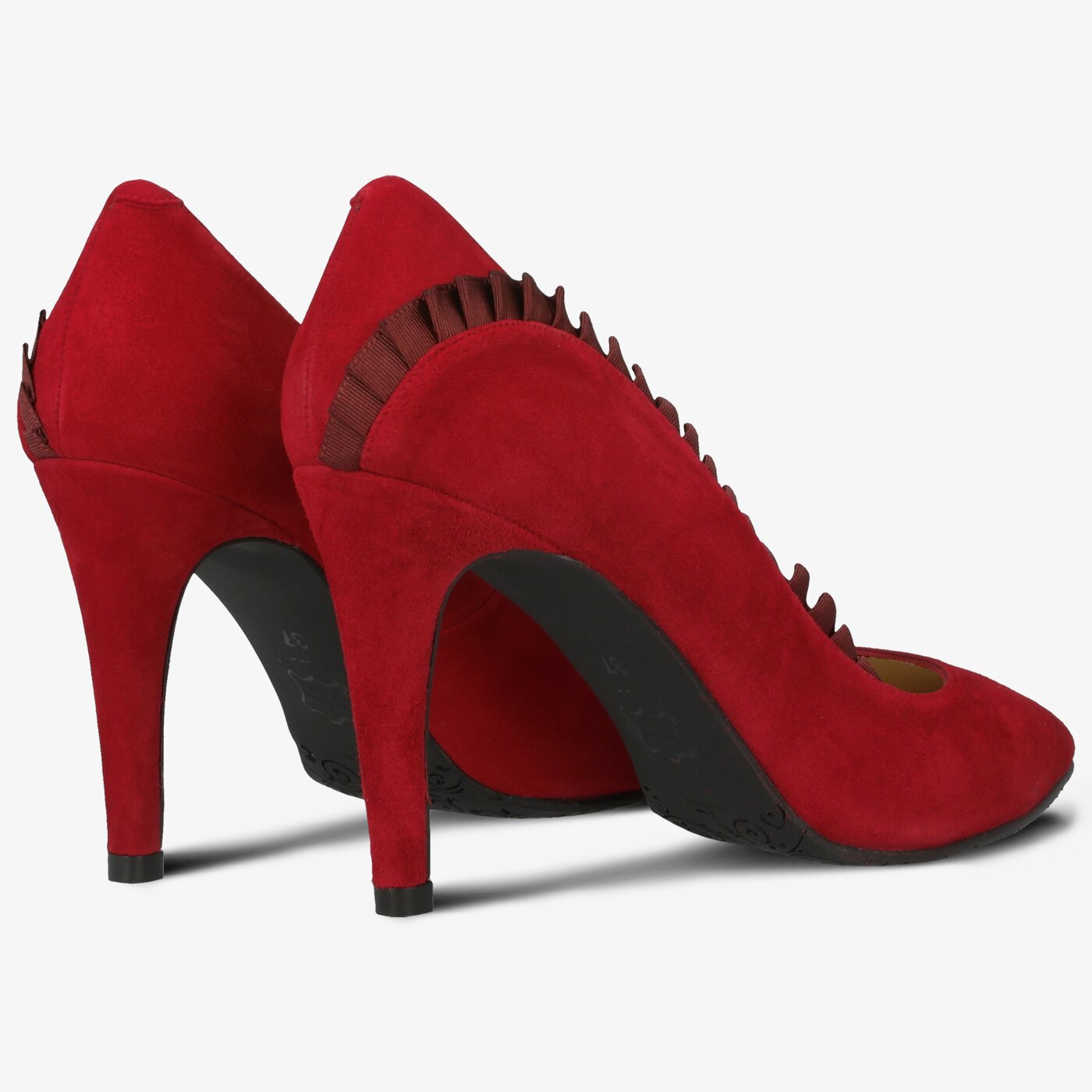 Damskie szpilki / czółenka SYMBIOSIS ON WAVES  sywc219008 kolor czerwony