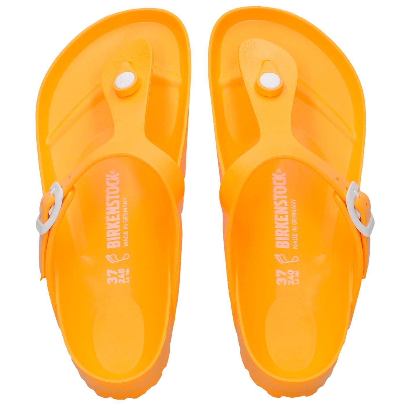 Damskie klapki BIRKENSTOCK GIZEH EVA 1003525 kolor żółty