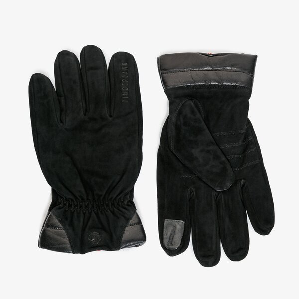 Damski szalik / rękawiczki TIMBERLAND RĘKAWICZKI NUBUCK LEATHER BOOT GLOVE tb0a1mo40011 kolor czarny