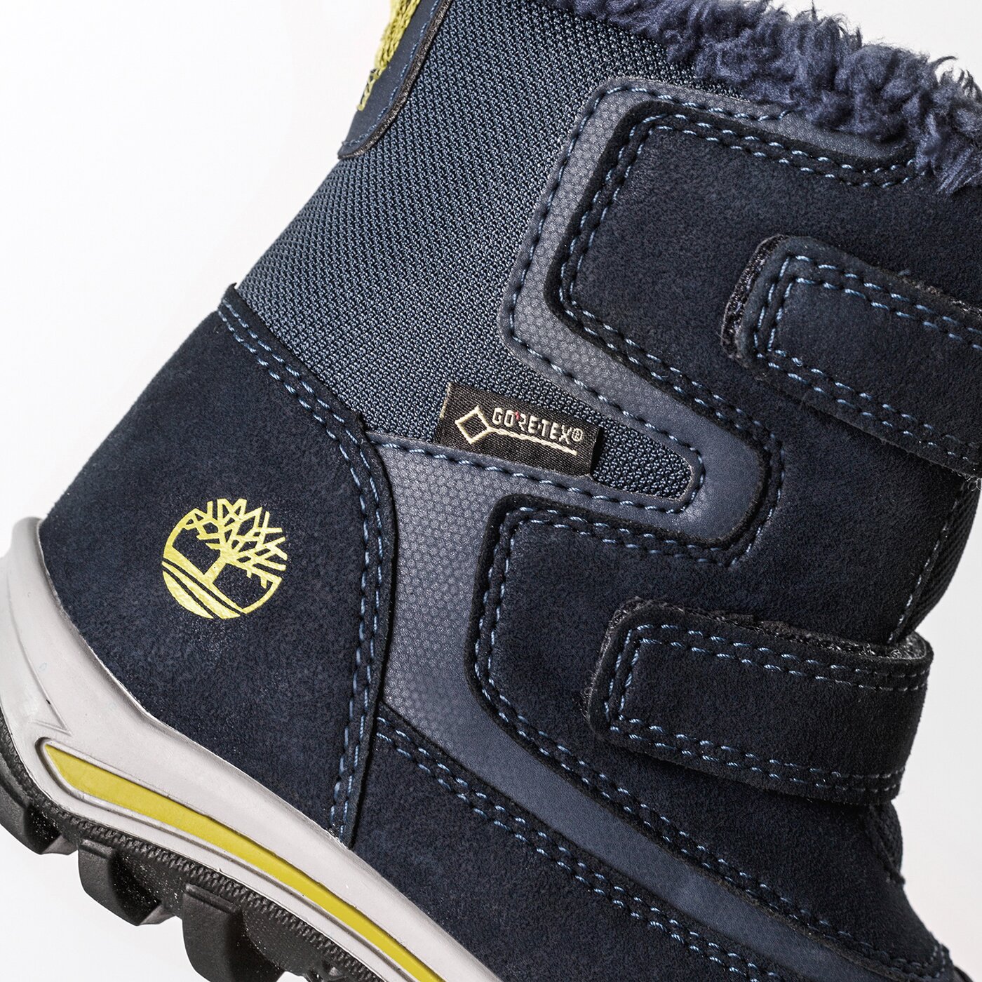 Dziecięce buty outdoor / trekkingowe TIMBERLAND CHILLBERG 2-STRAP GTX a1lj1 kolor granatowy