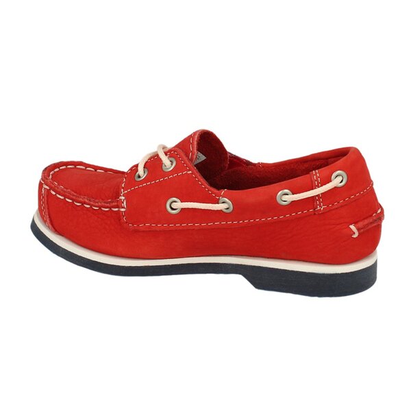 TIMBERLAND EK 2 EYE BOAT SHOE PEAKS ISLAND 6886r kolor czerwony