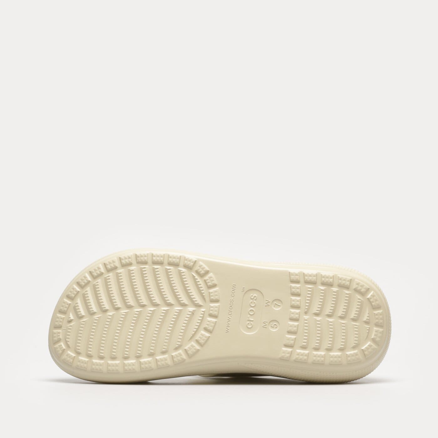 Damskie sandały CROCS CLASSIC CRUSH SANDAL 2076702y2 kolor beżowy