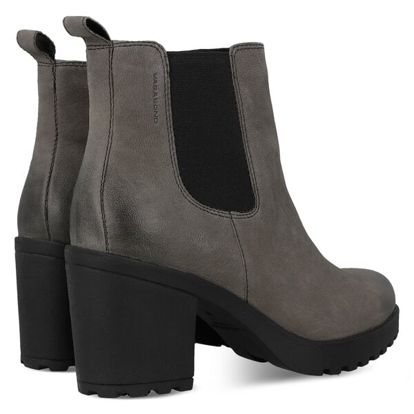Damskie botki / sztyblety VAGABOND GRACE DK GREY NUBUCK 422815018 kolor szary