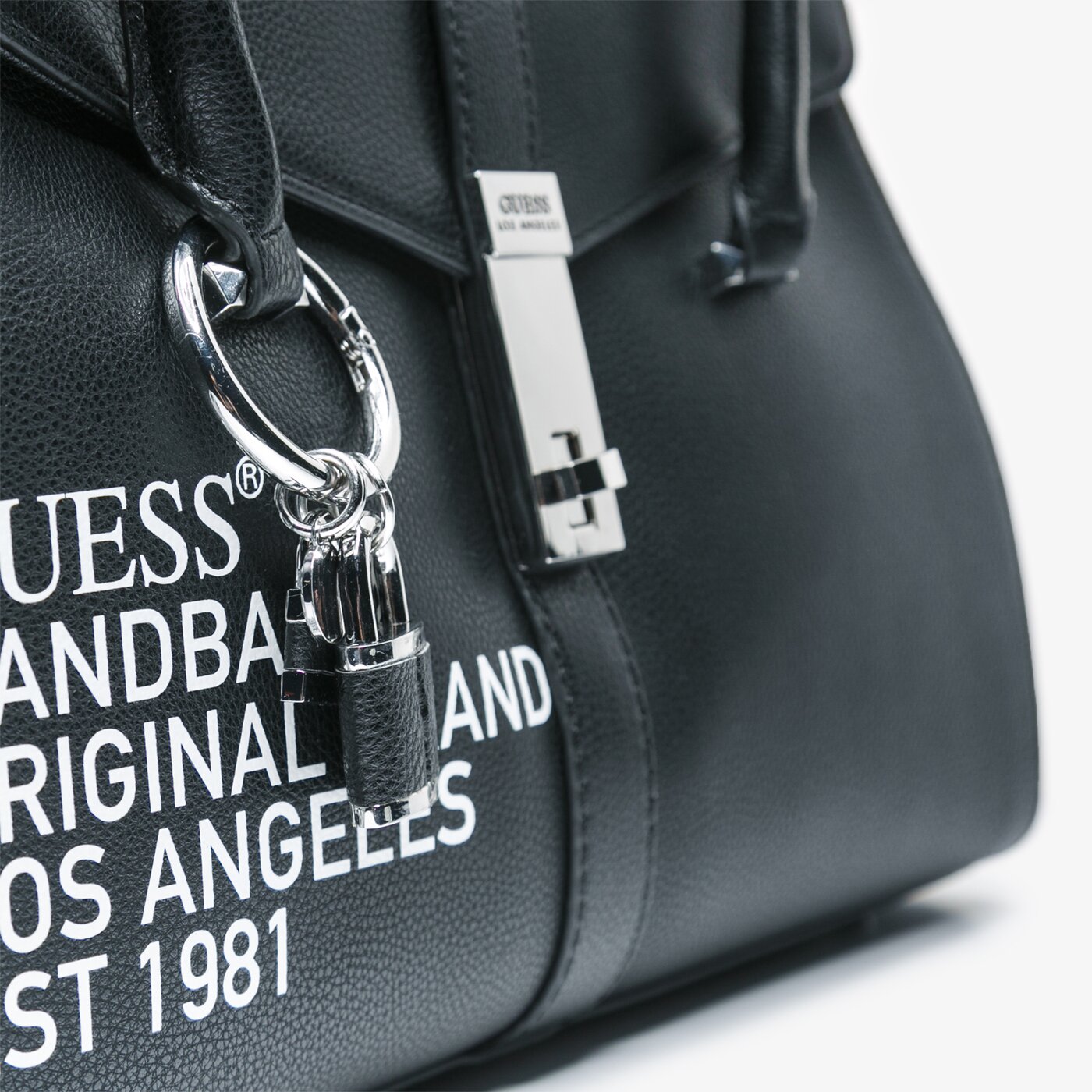 Damska torebka GUESS TOREBKA ASHER FLAP SATCHEL hwvy7477070bla kolor czarny