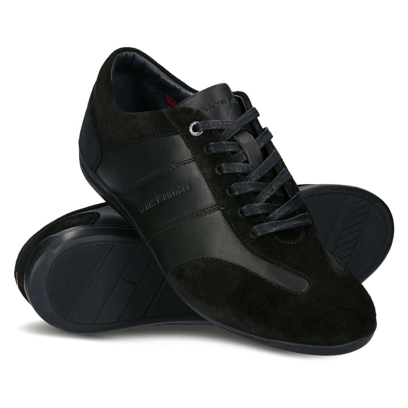 Męskie półbuty TOMMY HILFIGER O2285TIS 2C fm56821595990 kolor czarny