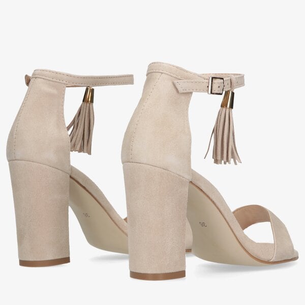 Damskie szpilki / czółenka SYMBIOSIS SANDALS BLANCA syws122002 kolor beżowy