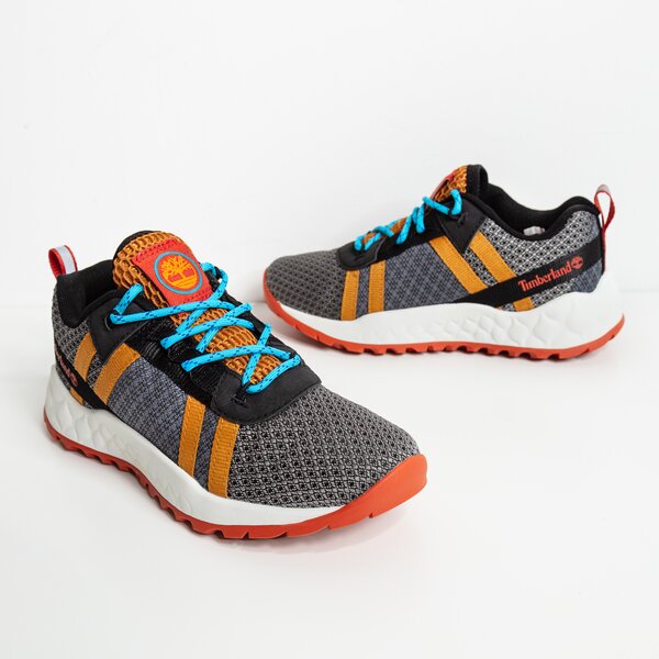 Dziecięce sneakersy (buty) TIMBERLAND SOLAR WAVE LT LOW tb0a2nsq0331 kolor czarny