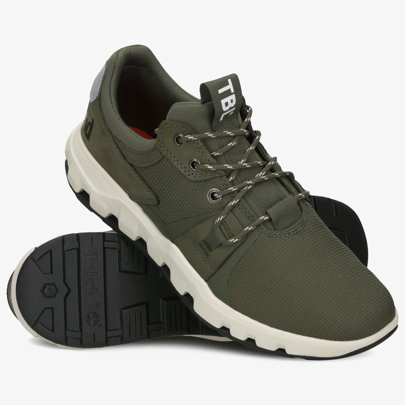 Męskie sneakersy (buty) TIMBERLAND URBAN EXIT SOCKFIT OXFORD tb0a22xva581 kolor khaki