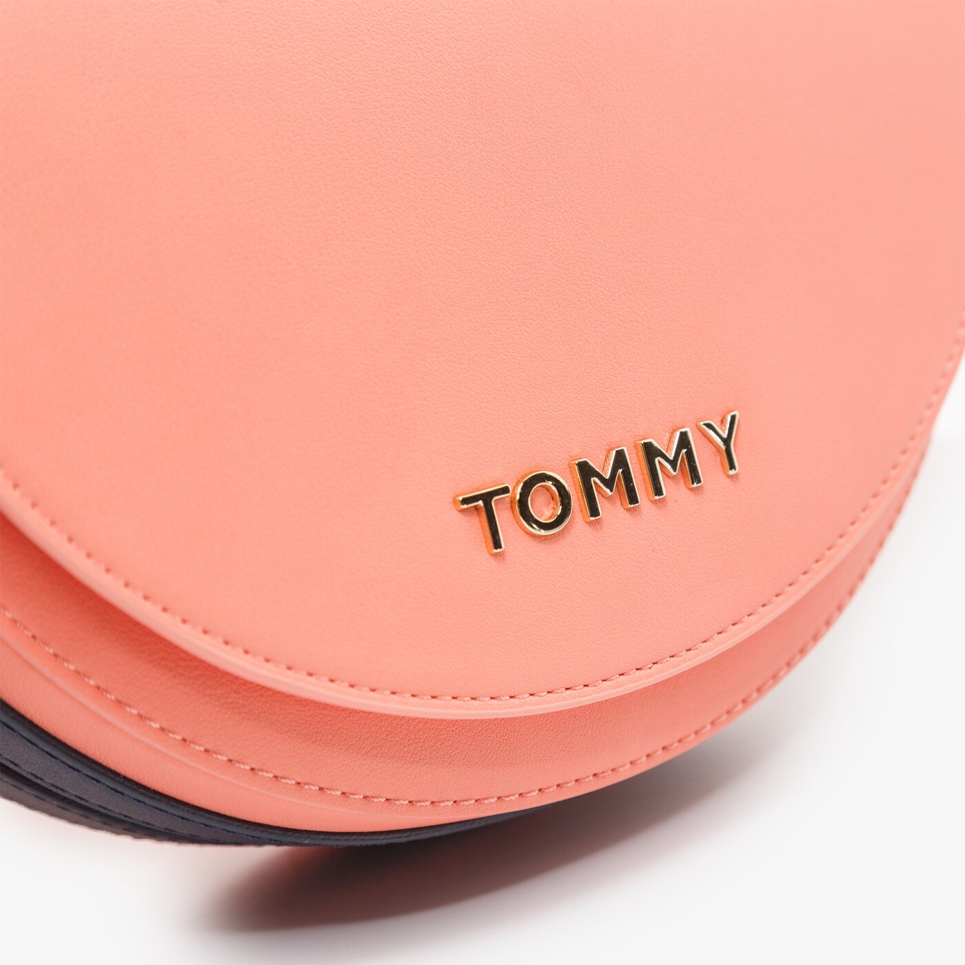 Damska torebka TOMMY HILFIGER TOREBKA STAPLE SADDLE aw0aw08226sn7 kolor pomarańczowy