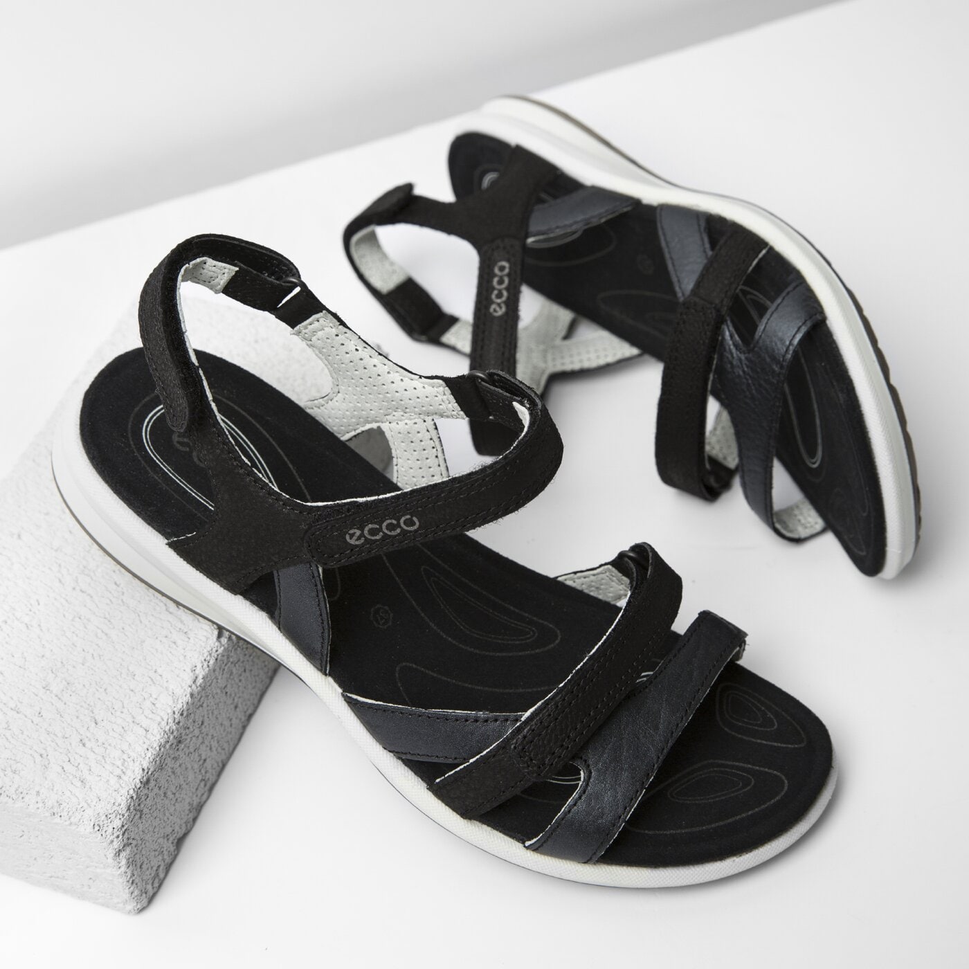 Damskie sandały ECCO CRUISE II 82183351707 kolor czarny