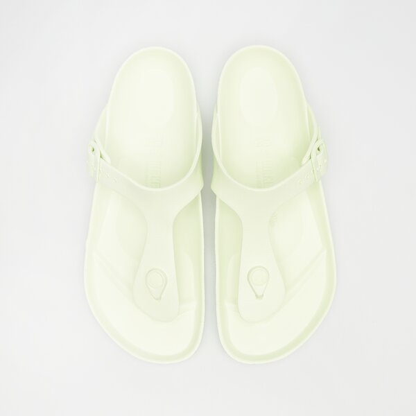 Damskie klapki BIRKENSTOCK GIZEH EVA FADED LIME 1024508 kolor limonkowy