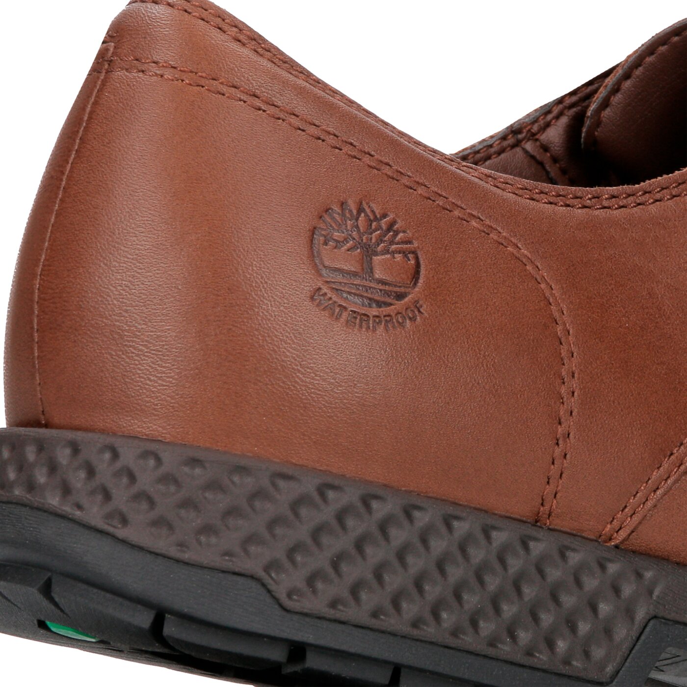 Męskie półbuty TIMBERLAND CITY'S EDGE WP OXFORD ca1vwn kolor brązowy